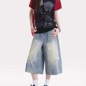short denim pants for woman