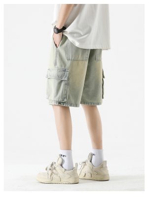 short denim pants for man