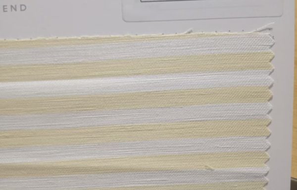 Linen/Nylon yarn dyed weft stripe