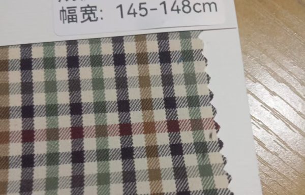 100%cotton yarn dyed checks